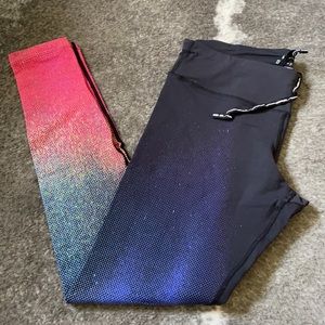 Nike pants leggings running tights ombre